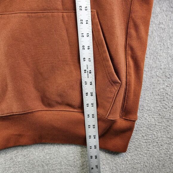 Champion Reverse Weave Hoodie Womens Small Brown Pink Soft Shell Hood Ribbed - Picture 16 of 16